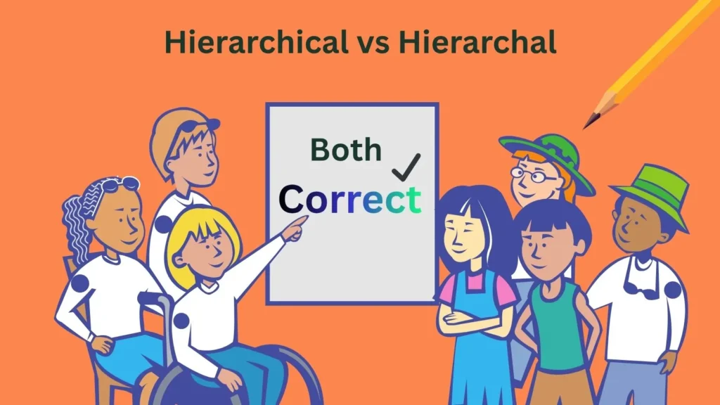 hierarchical-vs-hierarchal