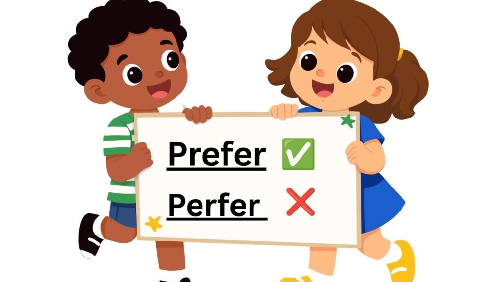 perfer-or-prefer