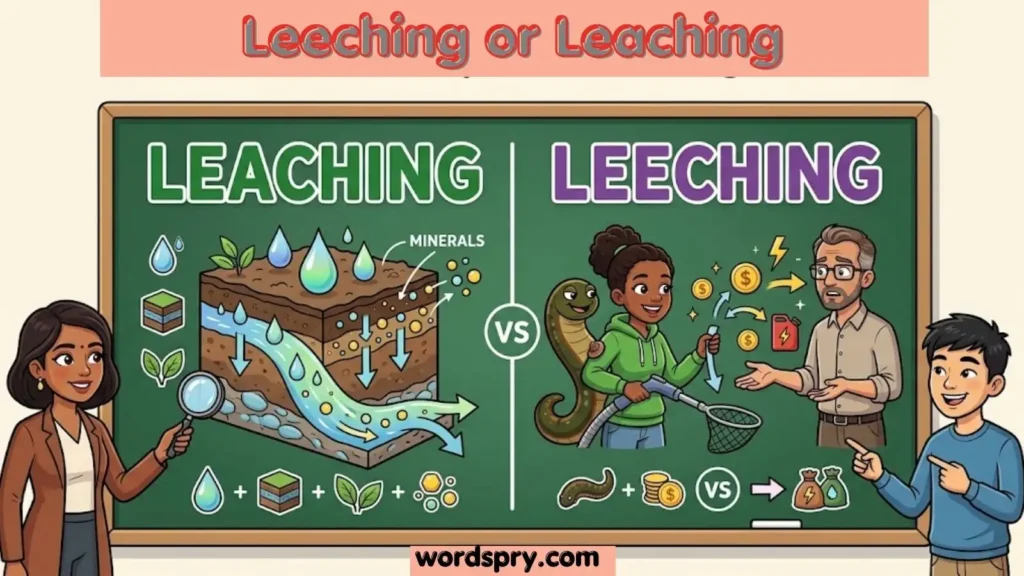 leeching-or-leaching