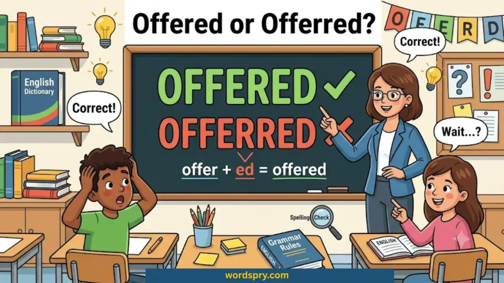 offered-or-offerred