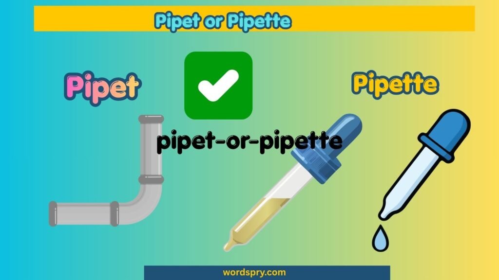 pipet-or-pipette