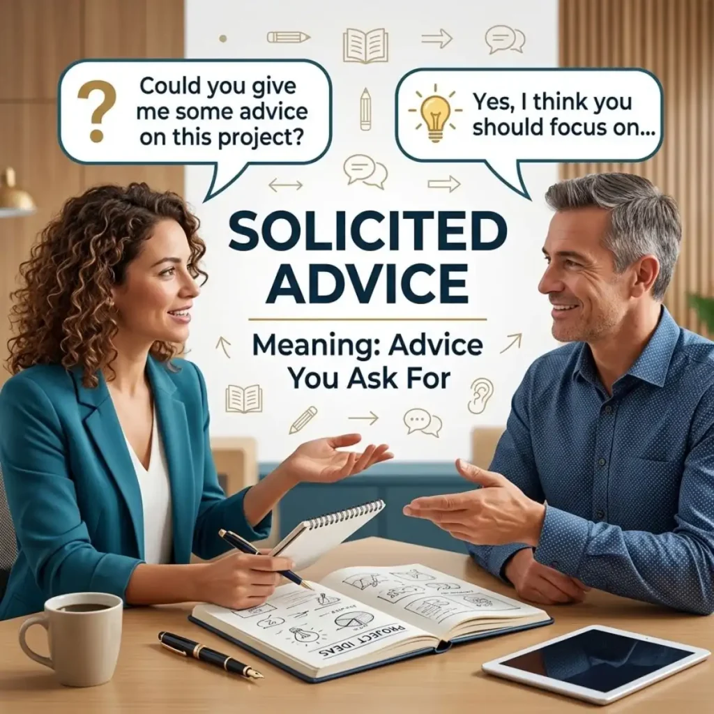 solicited-advice-meaning