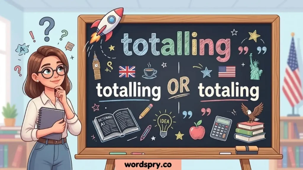totalling-or-totaling