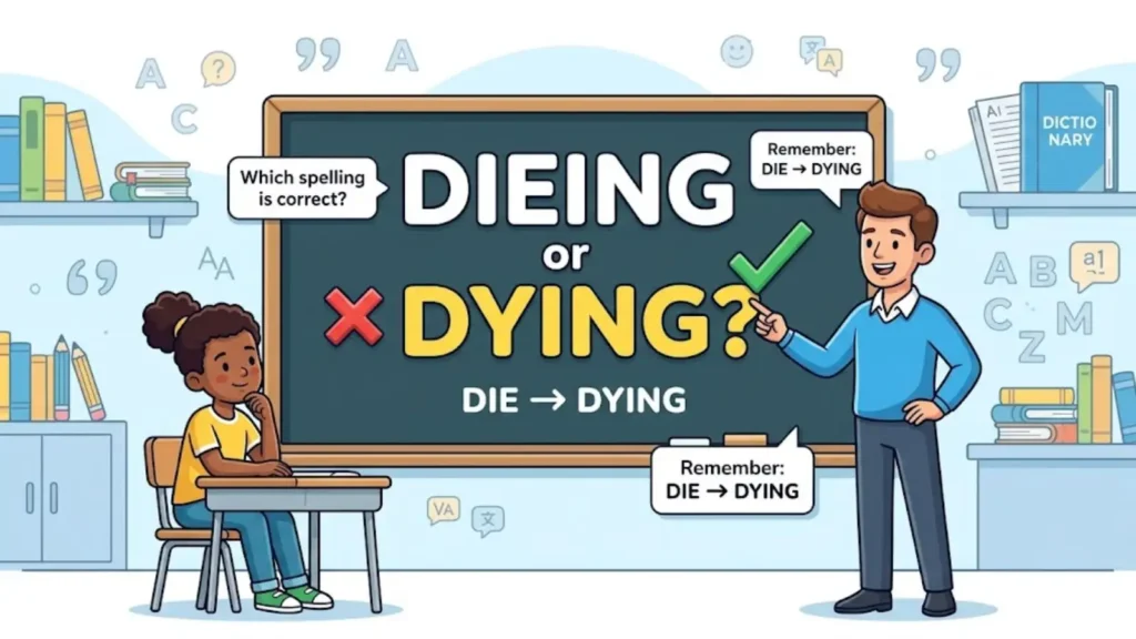 dieing-or-dying