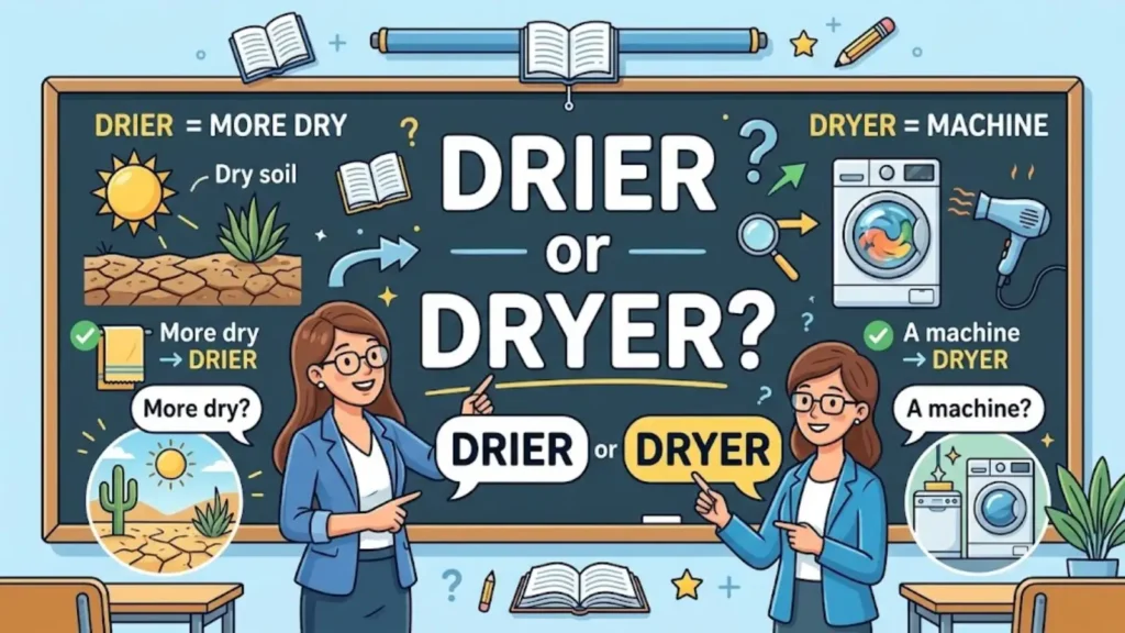 drier-or-dryer