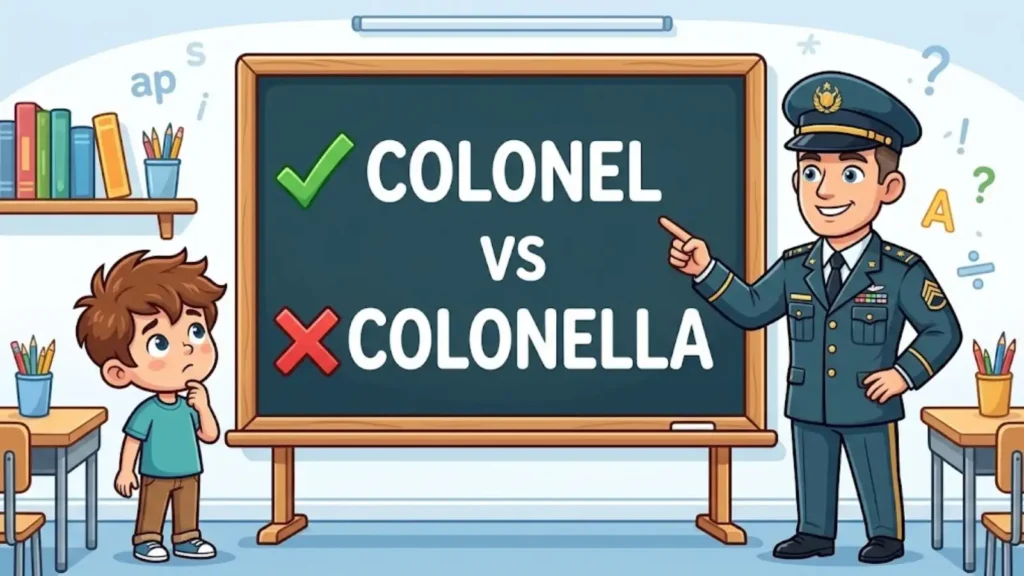 Colonel vs Colonella