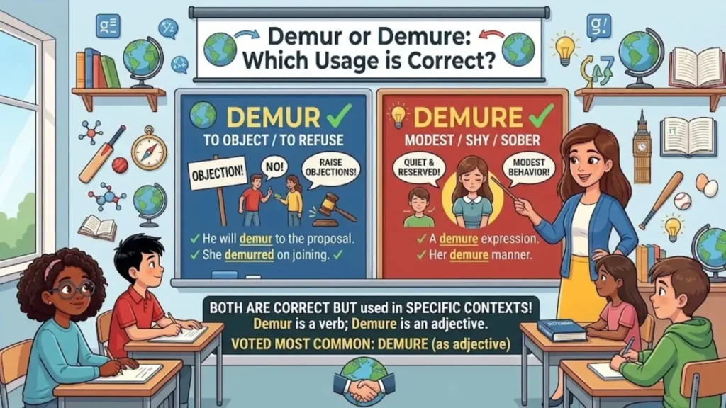 demur-and-demure